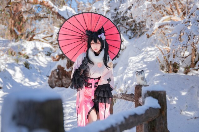 Neko-薇薇 – 碧蓝航线 黛朵&爱宕和服 2 套