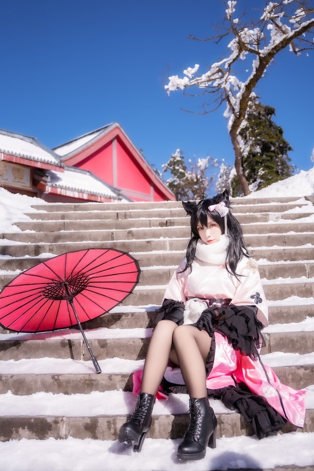 Neko-薇薇 - 碧蓝航线 黛朵&amp;爱宕和服 2 套