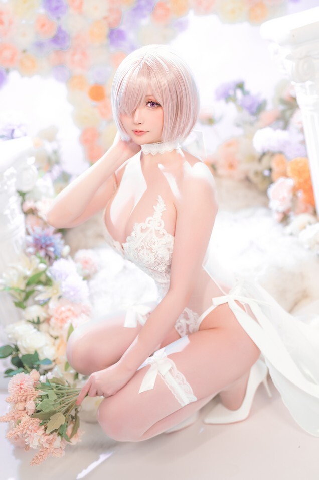 星之迟迟 - 3月计划C FGO 玛修婚纱 [78P1V-426MB]