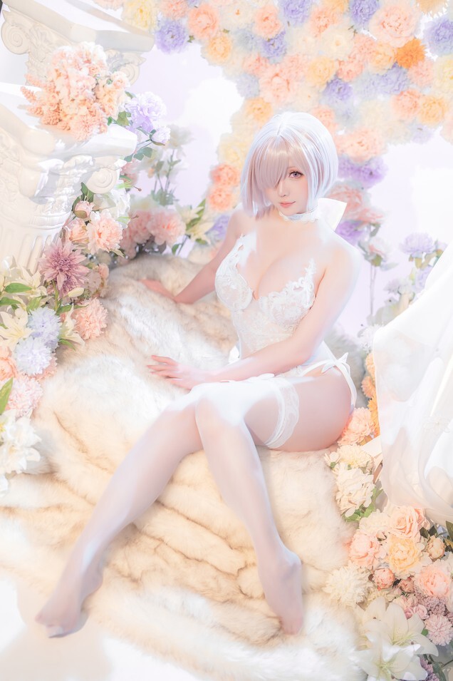 星之迟迟 - 3月计划C FGO 玛修婚纱 [78P1V-426MB]