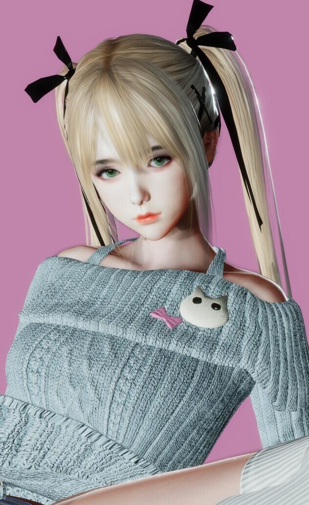 不呆猫 - 玛丽萝斯涂油 [47P10V-866MB]