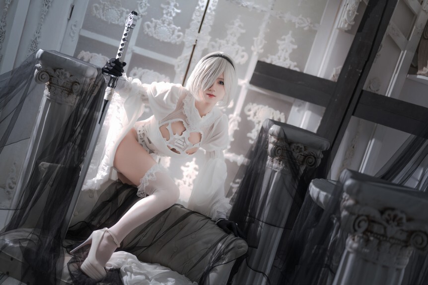 桜满三时 - 2B花嫁 [20P-366MB]