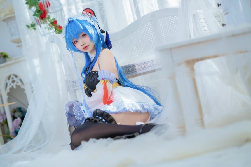 大大卷卷小卷 - 甘雨女仆 [20P-161MB]