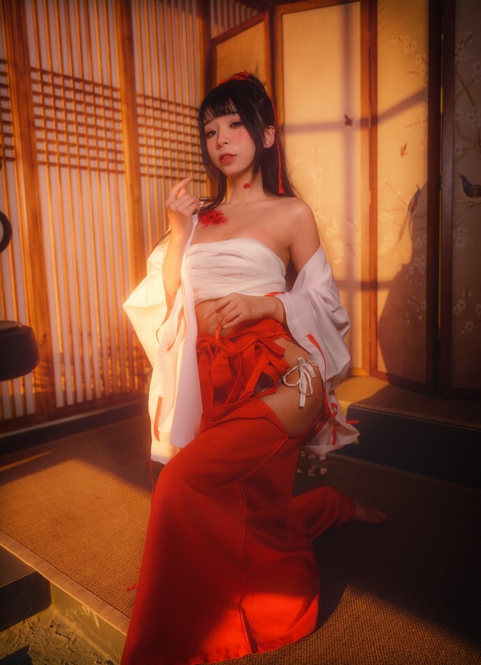 特软儿Sona - 巫女 [26P-992MB]