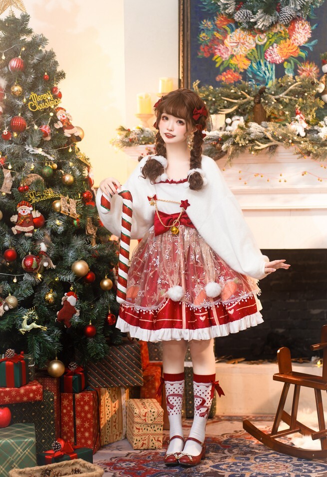 花甲conch - 圣诞姐姐&amp;麋鹿妹妹 [18P-470MB]