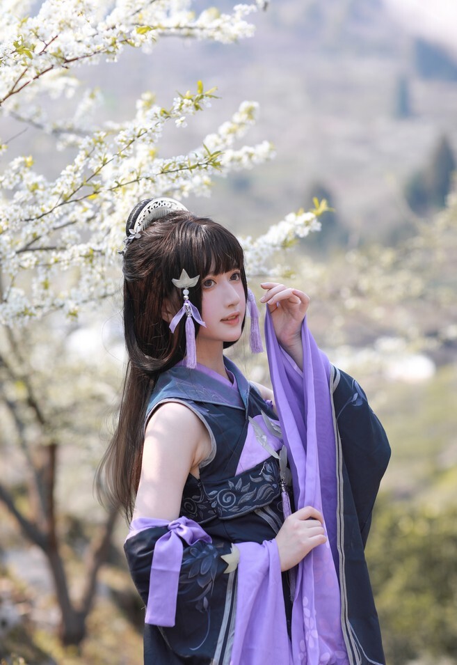 鹿島青 - 剑网3 万花 [10P-66MB]