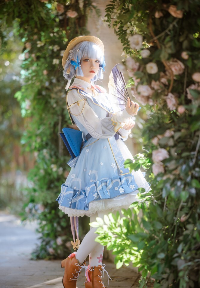 TIRAKI束糖 - 神里绫华 花时来信 [9P-133MB]