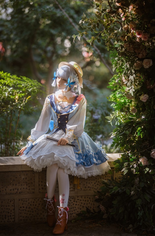 TIRAKI束糖 - 神里绫华 花时来信 [9P-133MB]