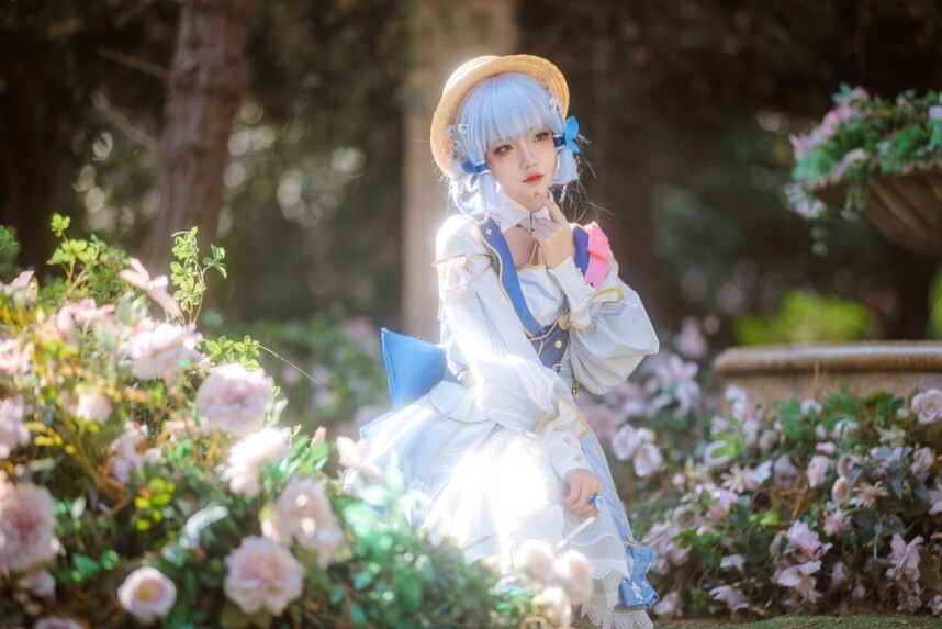 TIRAKI束糖 - 神里绫华 花时来信 [9P-133MB]