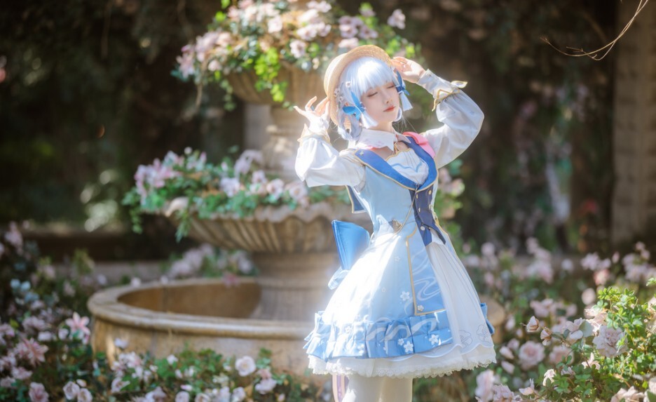 TIRAKI束糖 - 神里绫华 花时来信 [9P-133MB]