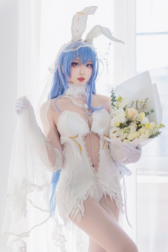 瓦斯塔亚小龙虾 - 碧蓝航线 新泽西 花园白雪之仪 [26P-138MB]