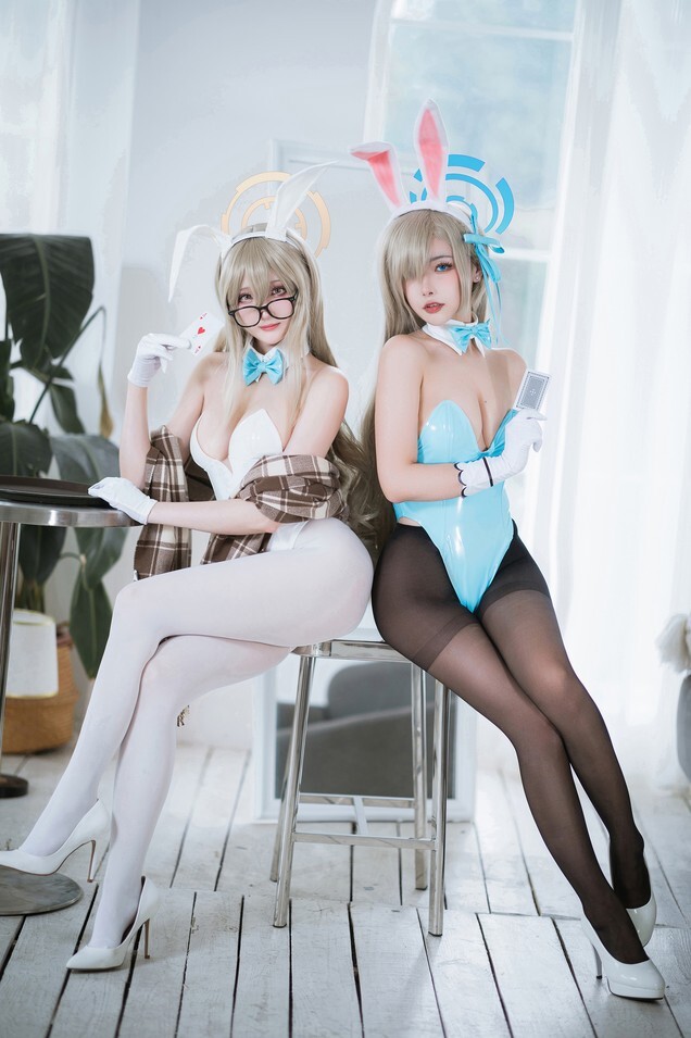 瓜希酱&Momoko葵葵  - BA兔兔cos双人本 [93P-272MB]