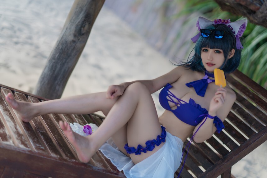 小仓千代w - 柴郡泳装 [22P-111MB]