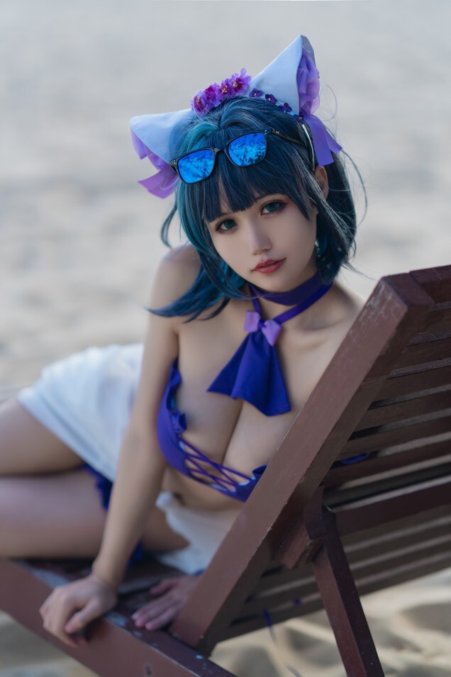 小仓千代w - 柴郡泳装 [22P-111MB]