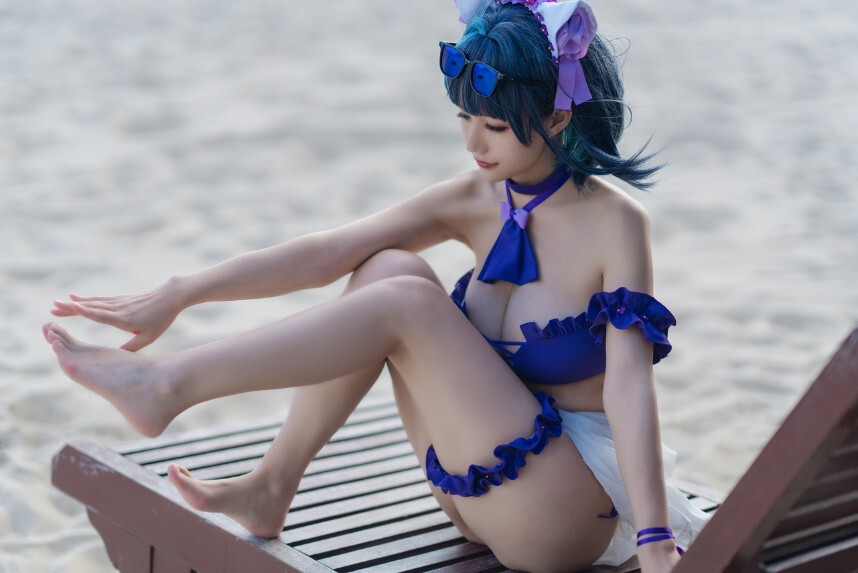 小仓千代w – 柴郡泳装 [22P-111MB]