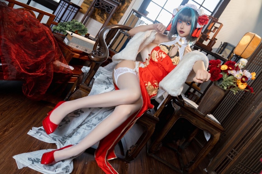 Momoko葵葵 – 柴郡本 礼服+旗袍 [56P-386MB]