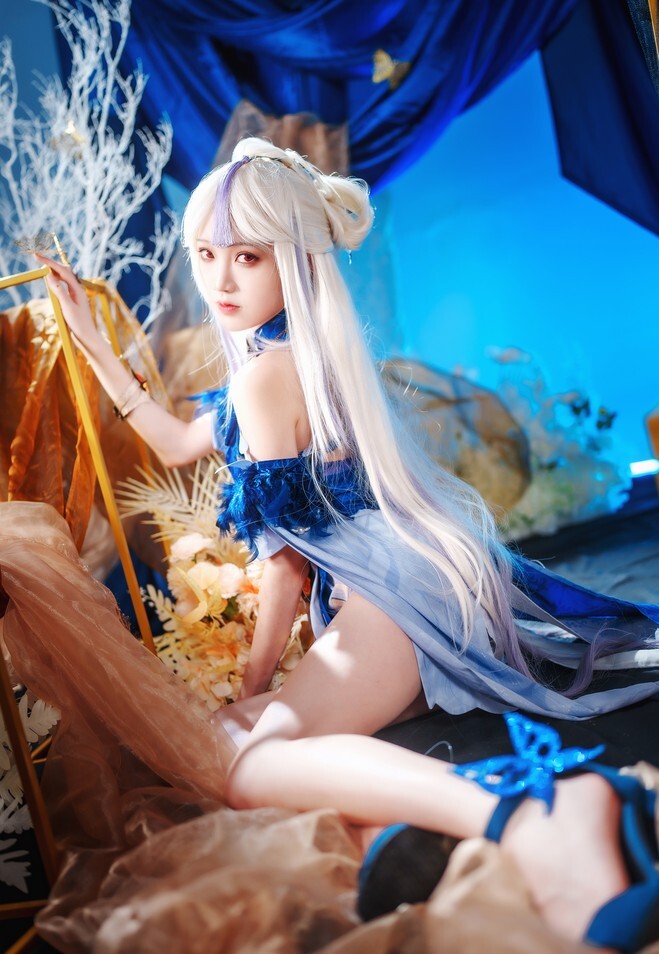 七米 – 纱中幽兰 [11P-162MB]