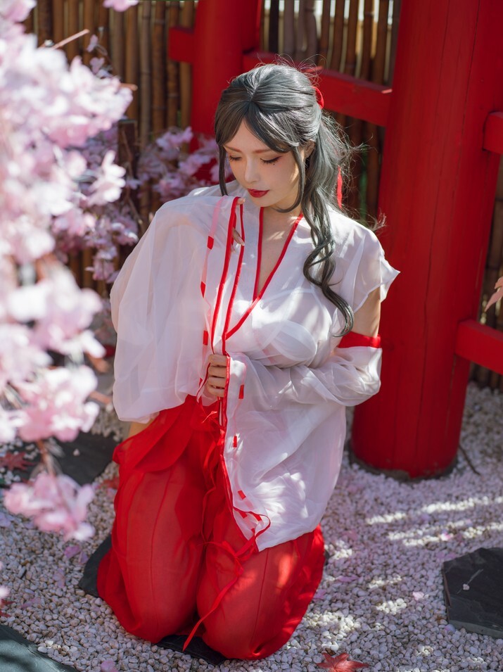 秋和柯基 - 汤池巫女 [53P1V-1.11GB]