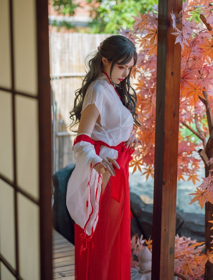 秋和柯基 - 汤池巫女 [53P1V-1.11GB]