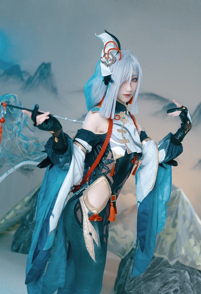 空蝉Utsusemi - 申鹤 [18P-49MB]