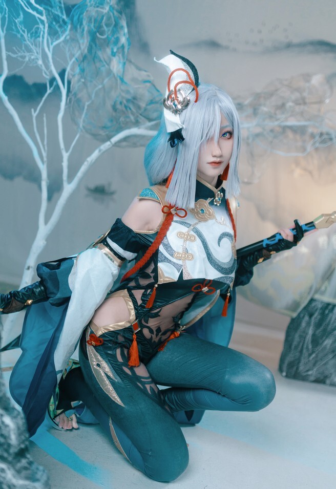 空蝉Utsusemi - 申鹤 [18P-49MB]