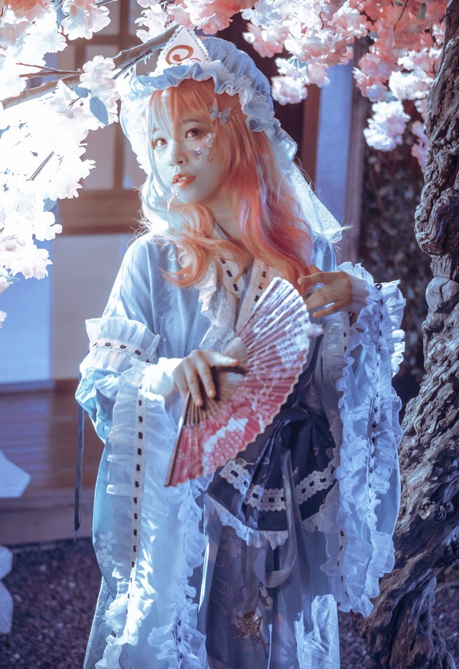 冉冉不甜v – 西行寺幽幽子 [13P-320MB]