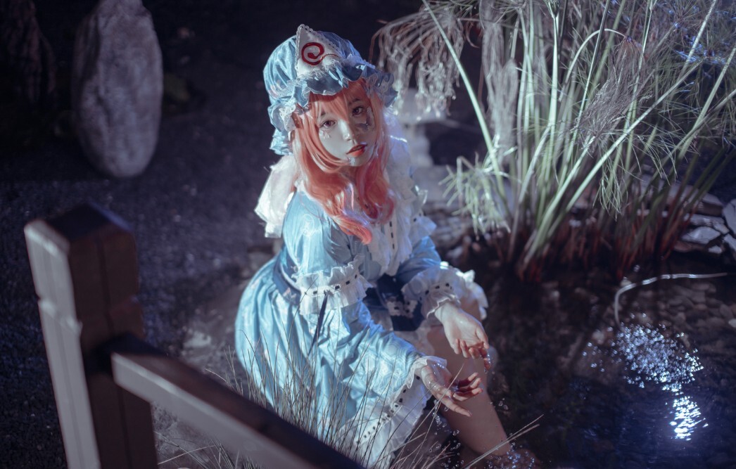 冉冉不甜v - 西行寺幽幽子 [13P-320MB]