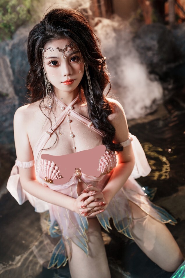 蜜汁猫裘 - 美人鱼 [63P1V-2.33GB]