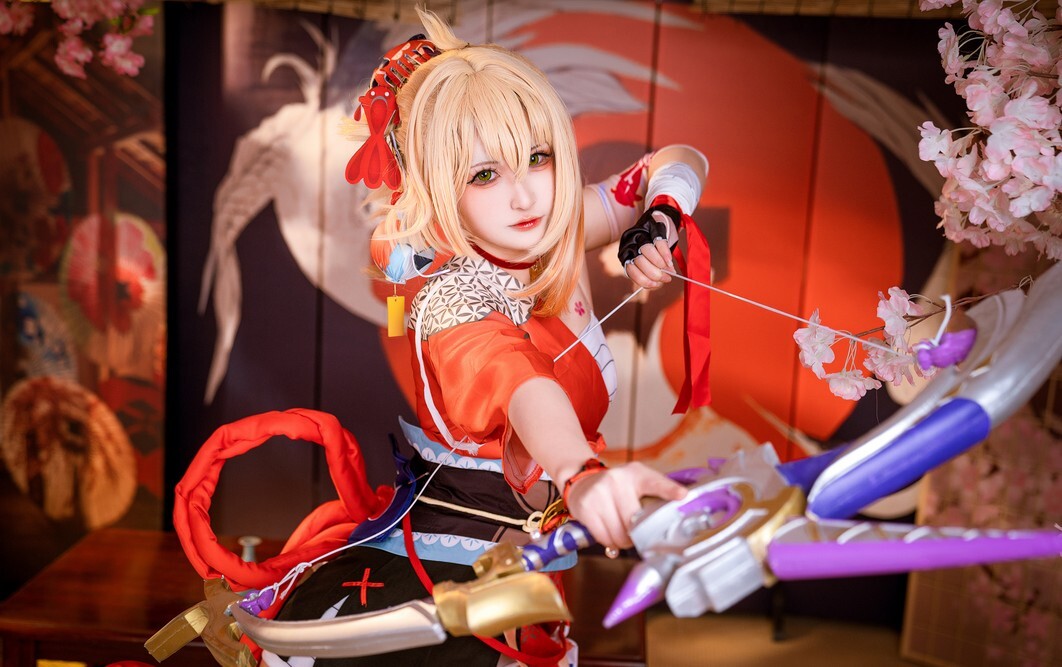 喵喵的喵吖 - 原神宵宫 [15P-125MB]