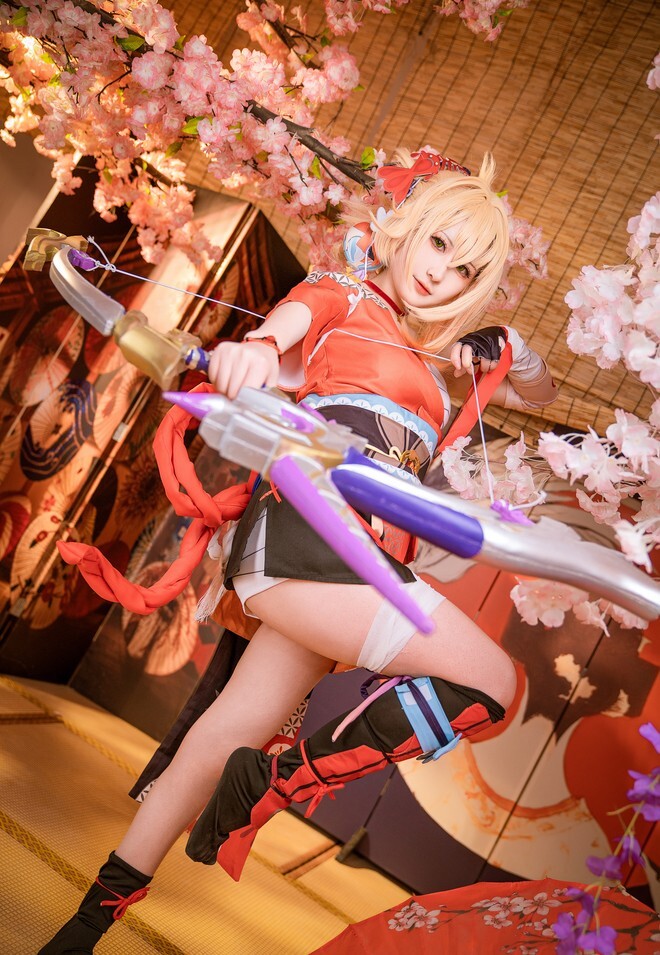 喵喵的喵吖 - 原神宵宫 [15P-125MB]