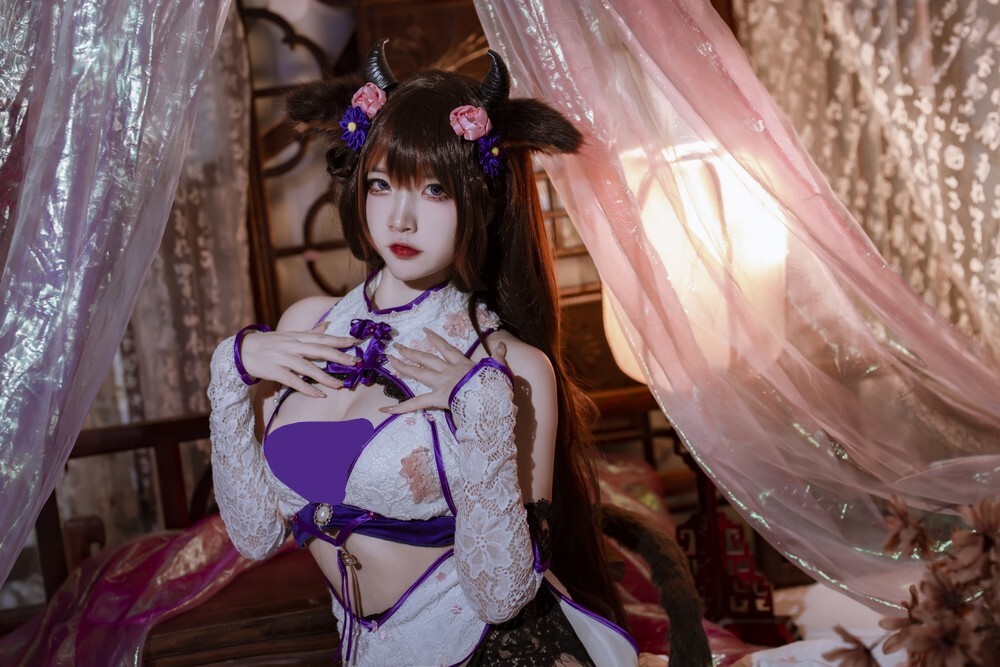 二佐Nisa – 碧蓝樫野旗袍 [24P-163MB]