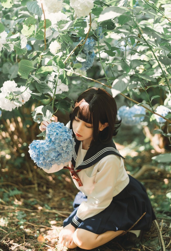 凛子酱 - 紫阳花 [27P-107MB]