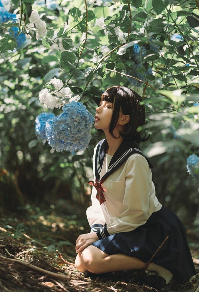 凛子酱 - 紫阳花 [27P-107MB]