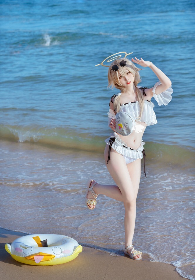 无风霖鹿 - 水着日富美 [11P-55MB]