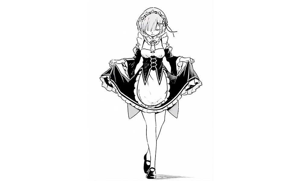 二次元萌属性：提裙礼 / 屈膝礼