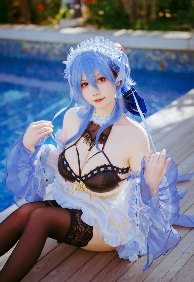 修修猫ww – 甘雨同人女仆 [15P-113MB]