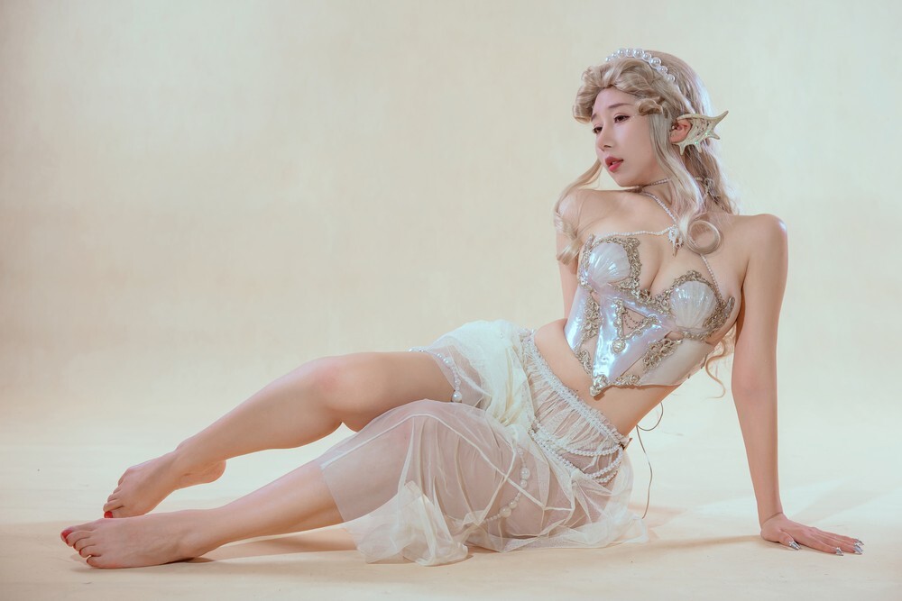 云溪溪 - 奶桃 珊迦娜 · 人鱼 [31P-266MB]