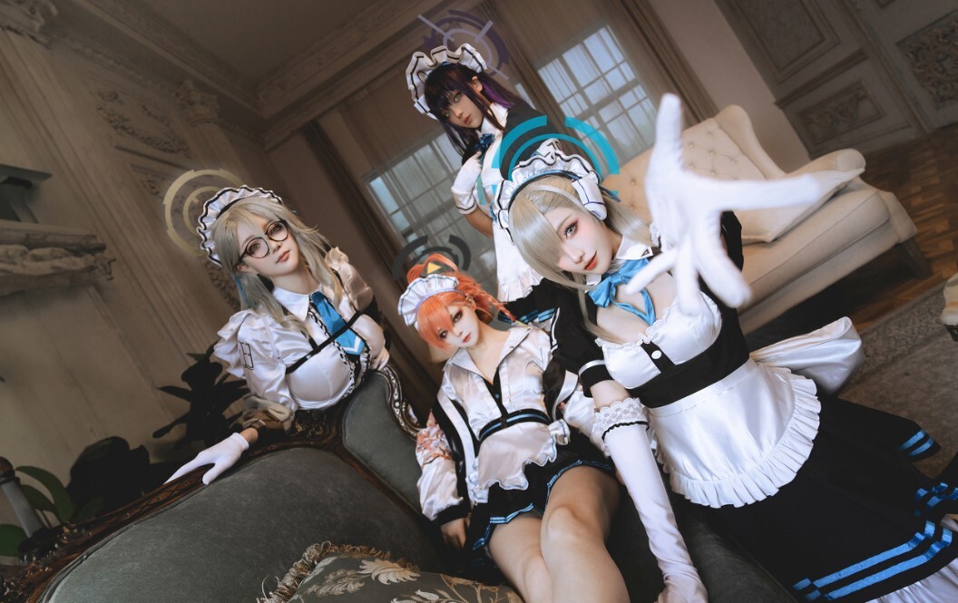 黑龙贯通 - 碧蓝档案 室笠茜 [18P-90MB]