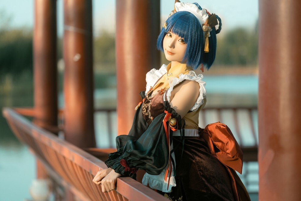 蠢沫沫 - 香菱女仆 [27P-225MB]