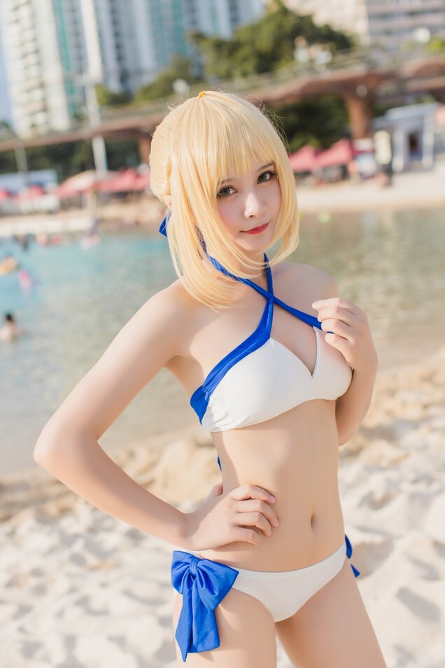 秋山AkI - 水着弓SABER [24P-182MB]