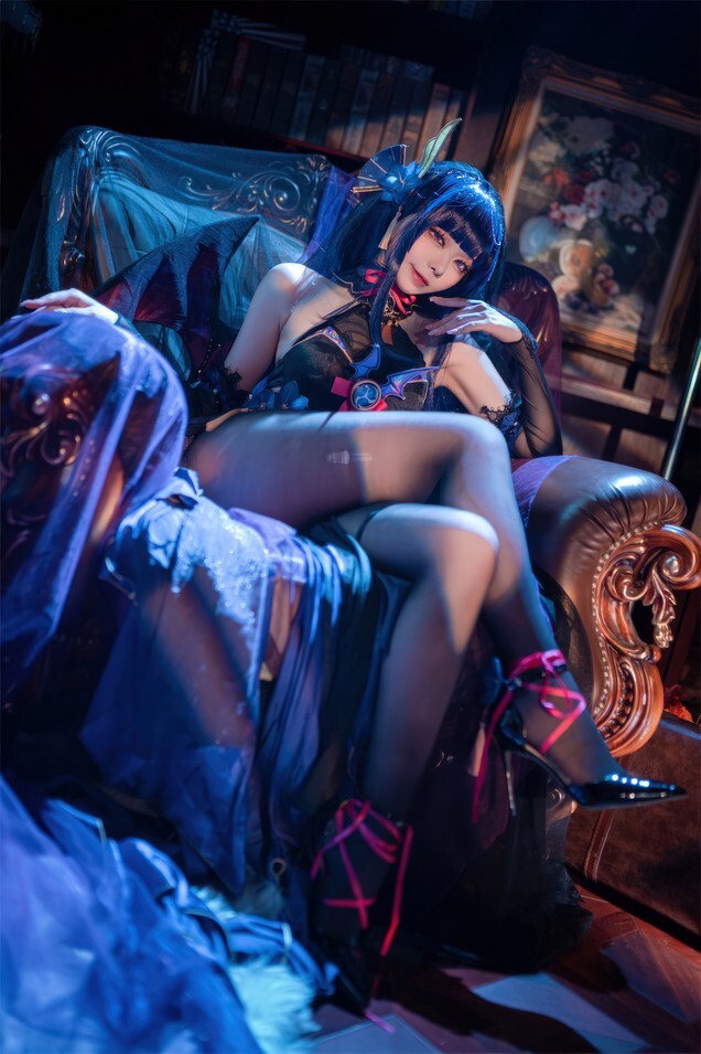 安食Ajiki - 原神 雷电将军魅魔 [35P-259MB]