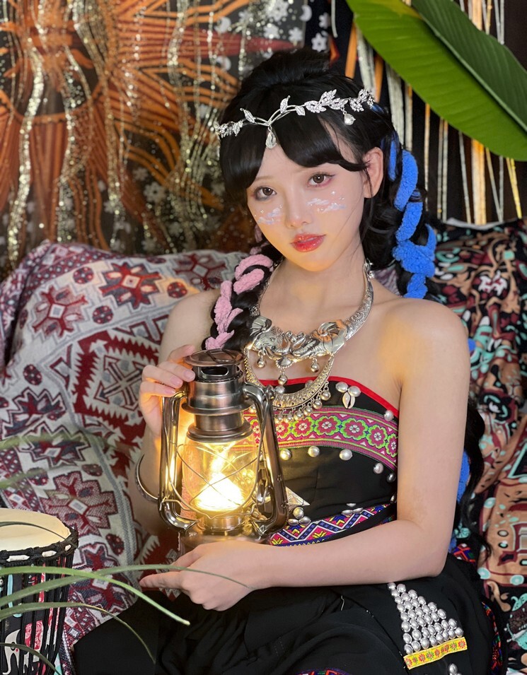 阿璇学妹 -  藏族服饰 [9P-51MB]