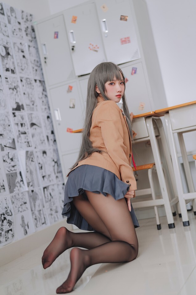 果咩酱w - 麻衣校服 [30P-434MB]