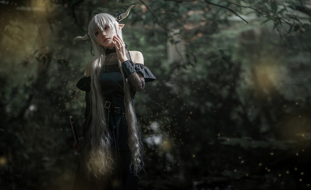 Cien恩恩 - 明日方舟闪灵 [14P-37MB]