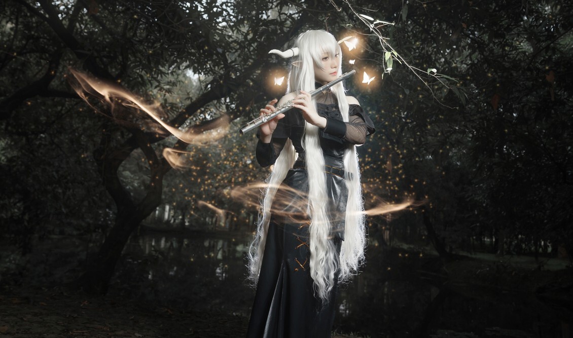 Cien恩恩 – 明日方舟闪灵 [14P-37MB]