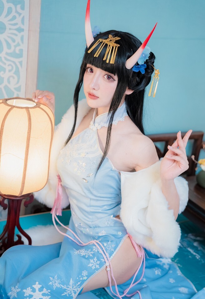 紫氯氯 - 能代 貅 旗袍 [18P-38MB]