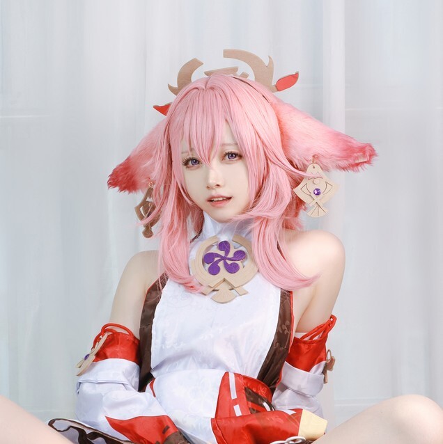 朝霧愛 – Yae Miko 八重神子 [35P-453MB]