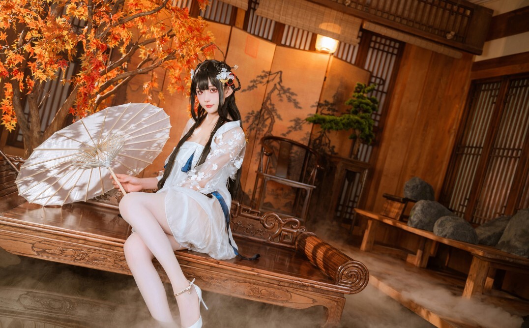 y妹不是小叶 - 碧蓝航线 逸仙 膏发凝脂 [18P-240MB]