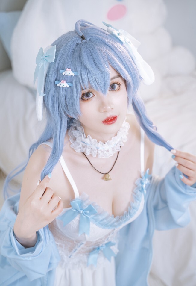 呆儿猪 - 玉桂狗 甘雨 [12P-40MB]