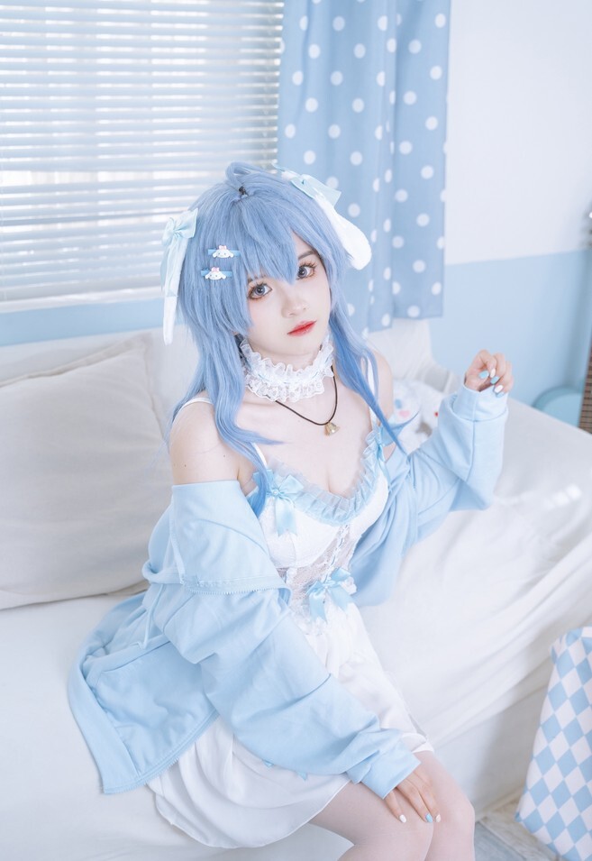 呆儿猪 - 玉桂狗 甘雨 [12P-40MB]